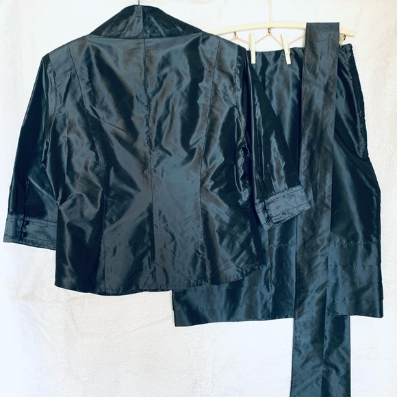 Vintage Perri Cutten Australian Designer Evening Skirt Size 12 & Size 14 Jacket - Picture 8 of 16